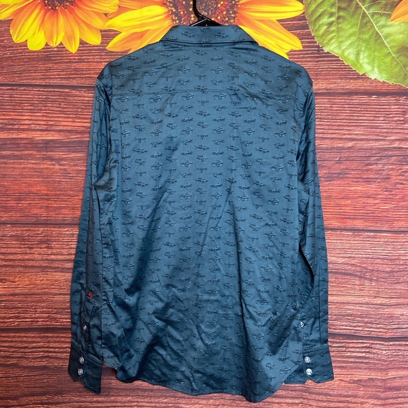 🚨ON SALE🚨 Robert Graham WINNER'S CIRCLE Car Theme Button down long sleeve - Picture 2 of 5
